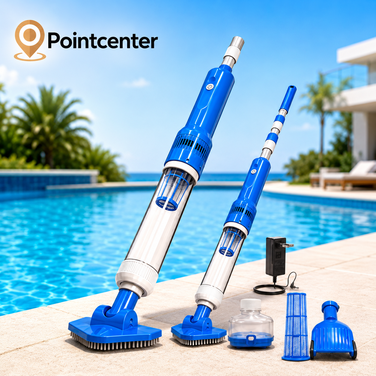 Aspirador de Piscina Inalámbrico 3 en 1 Pro