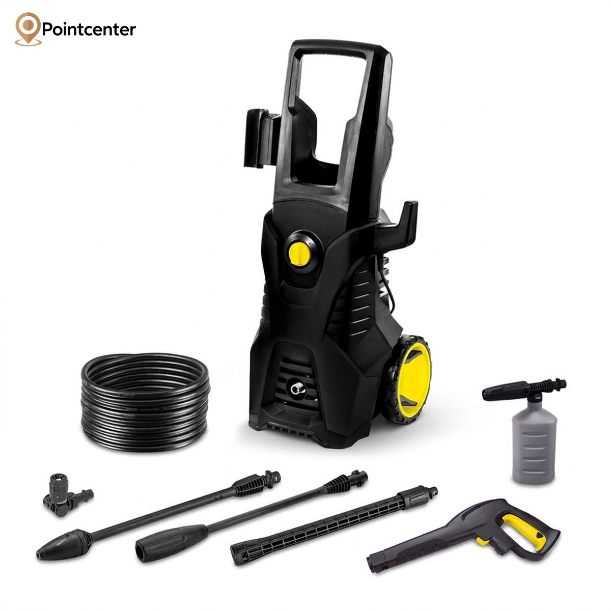 Hidrolimpiadora de Alta Presión Profesional 2100 W — 145 bar con Motor de Inducción