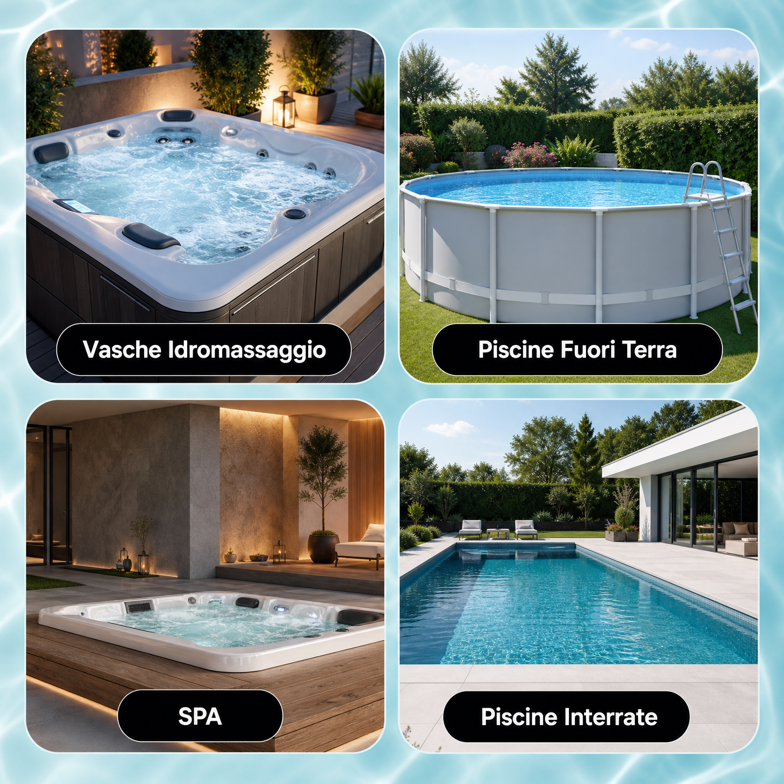 Todo en Uno Limpieza para Piscinas, Spas & Estanques