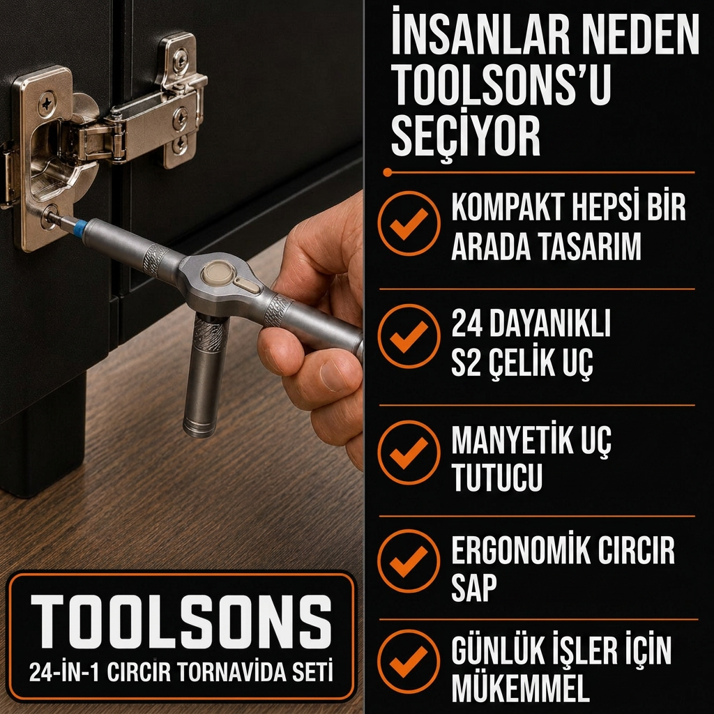 Neden binlerce kişi alet çantasını çoktan Toolsons ile değiştirdi